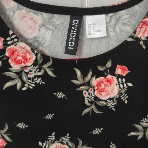 H&M Mini Dress Floral Pattern Like New