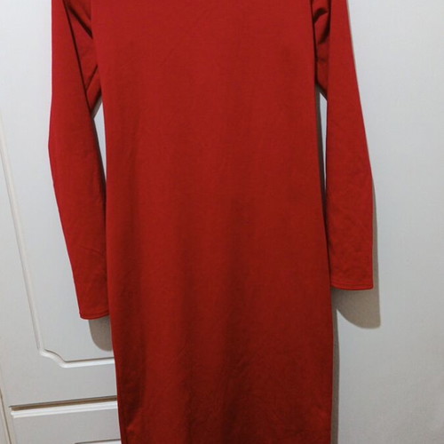 Elastic dress like new, red, size S