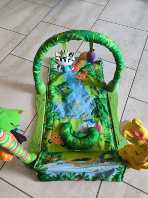 Fisher Price baby play gym with animal toys