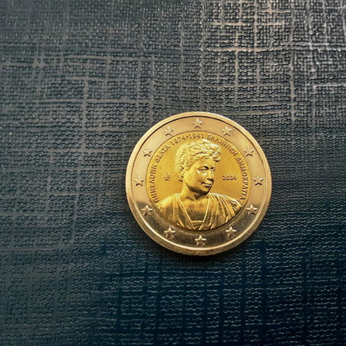 Commemorative 2 Euro Coin Penelope Delta 2024