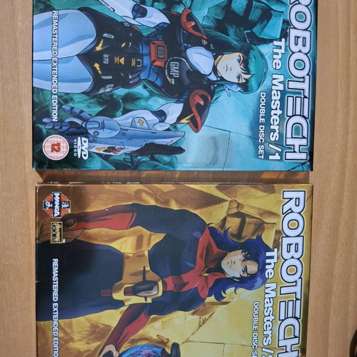 Robotech The Masters 1+2 DVD like new with subtitles