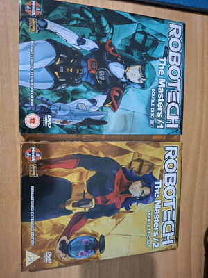 Robotech The Masters 1+2 DVD like new with subtitles