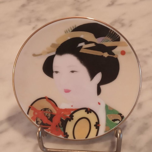 Studio Hibino set of 3 collectible Japanese plates new