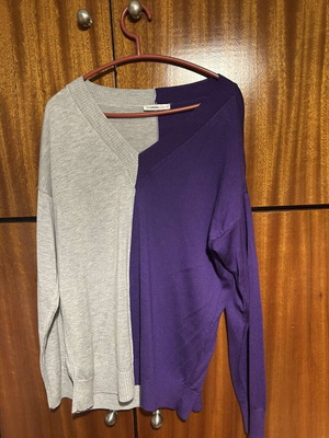 Set skirt and knitted blouse like new, size M