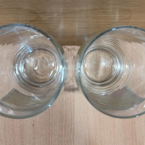 Aecht Schlenkerla beer set of two promotional 500ml glasses new