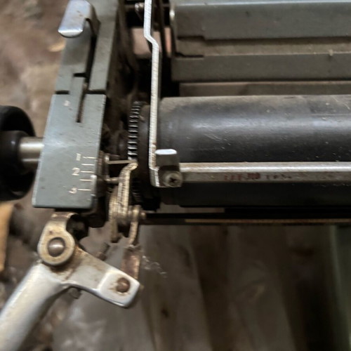 Remington typewriter used