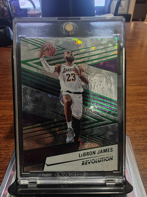 2024-25 Panini Revolution Basketball Card #31 LeBron James New Year Parallel