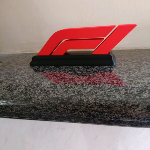 F1 Logo 3D printed like new