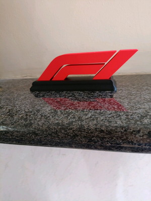 F1 Logo 3D printed like new