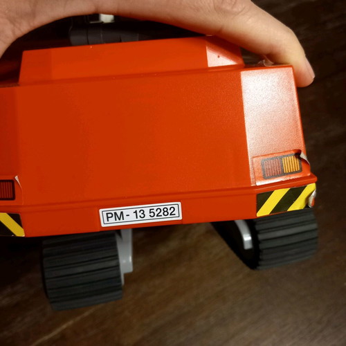 Playmobil excavator like new, vintage series with rotating cabin