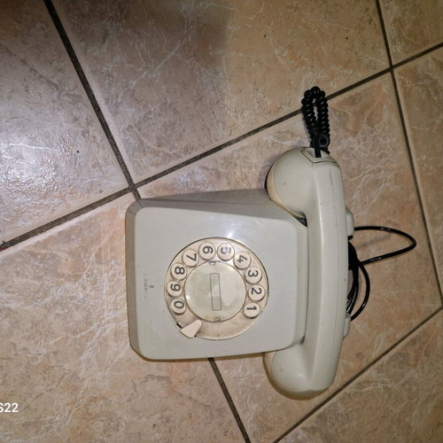 Τηλεφωνική συσκευή vintage μεταχειρισμένη ενσύρματη