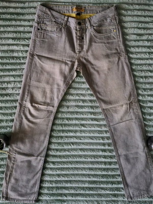 Bershka jeans like new, size 42, gray