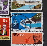 South Africa συλλογή γραμματοσήμων 1961-1973 σαν καινούργια (7 τεμάχια)