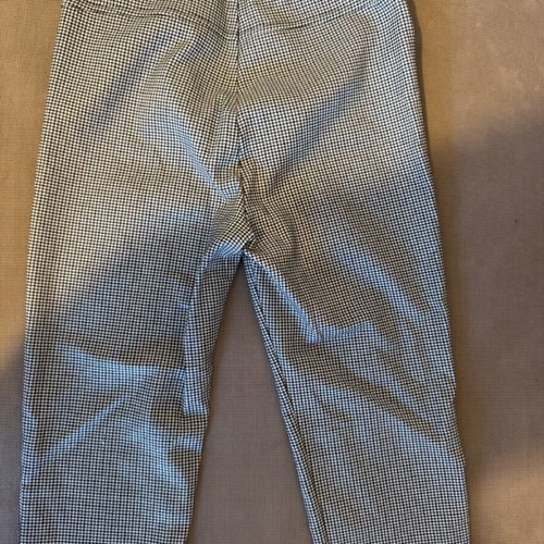 Zara women's pants like new, XS, white and gray