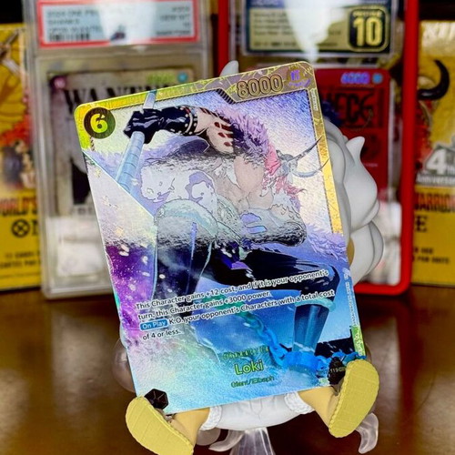 One Piece TCG Loki card OP17-119 V.1, 2 pieces