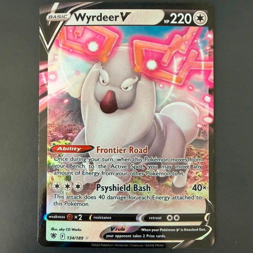 Wyrdeer V Astral Radiance 134 Pokemon TCG card
