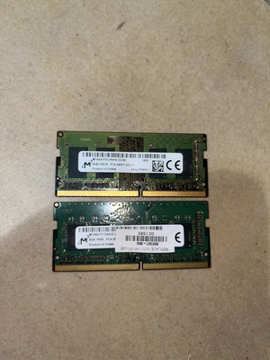 Micron Laptop DDR4 RAM 12GB like new, 4GB + 8GB SO-DIMM