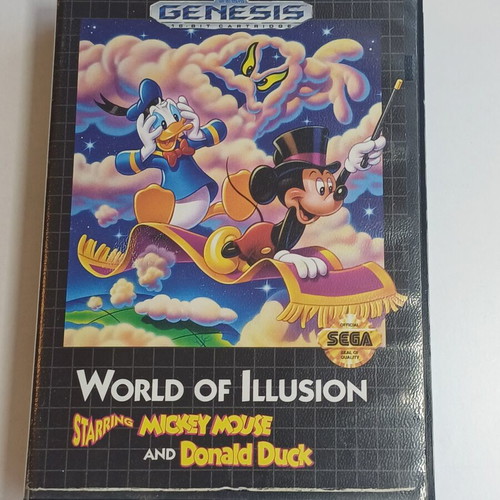 World of Illusion Sega Mega Drive game used