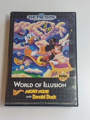 World of Illusion Sega Mega Drive μεταχειρισμένο παιχνίδι