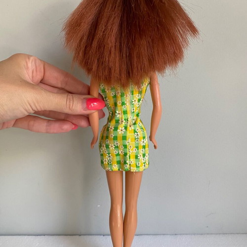 Vintage Redhead Barbie Pretty In Plaid doll used by Mattel 1998