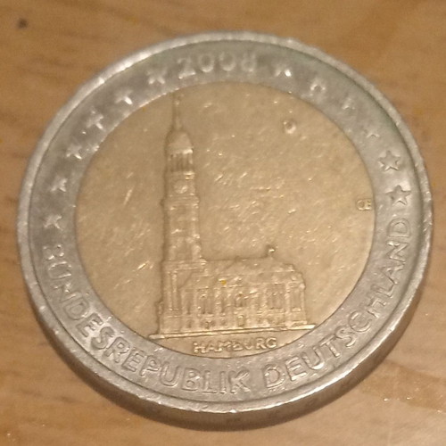 2 Euro coin 2008 Germany