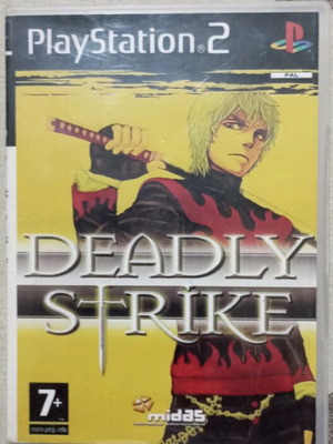 Deadly Strike PS2 video game used, action