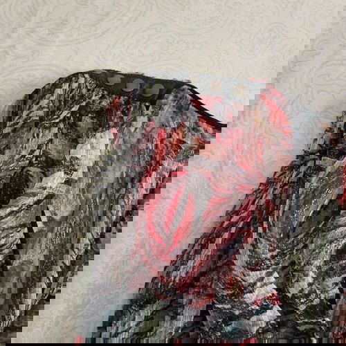 Top multicolor διαφανές μέγεθος Μ σαν καινούργιο