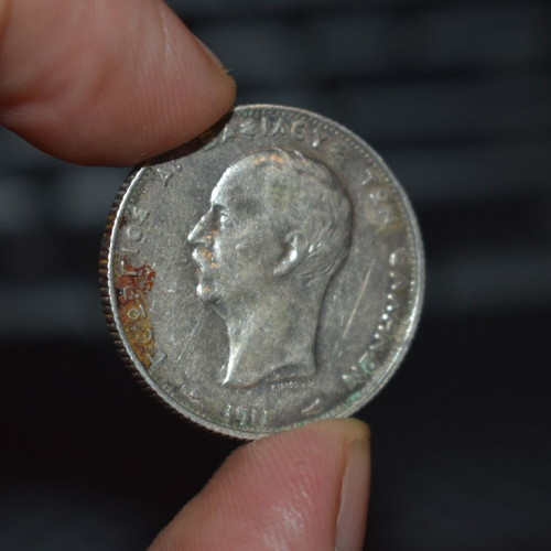 Georgios A' 2 Drachmes 1911 used