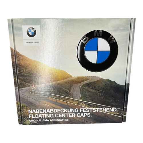 BMW floating center caps, new