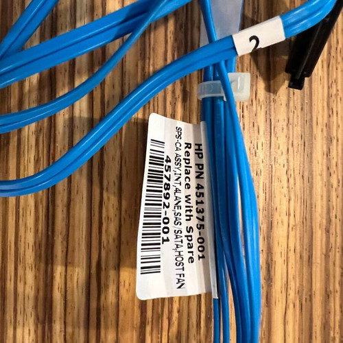 Serial ATA SAS X4-4 Cable Assembly 451375-001 like new