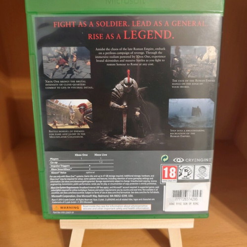 Ryse Son of Rome Xbox One game