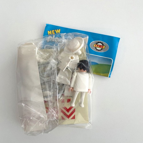 Playmobil Lyra 2018 road workers set used