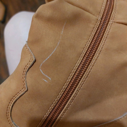 Long brown boots size 38 like new