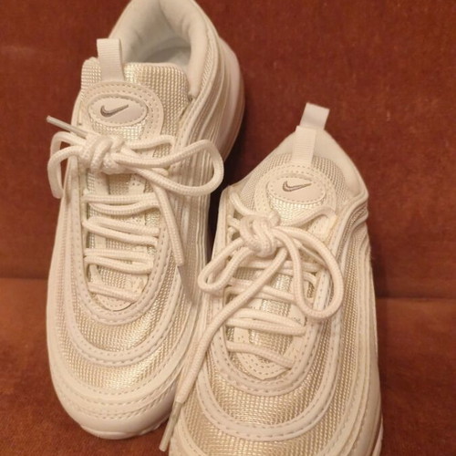 Nike Air Max 97 αθλητικά μεταχειρισμένα, μέγεθος 37,5, άσπρα