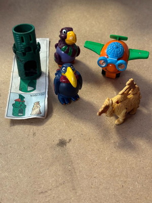 Kinder egg toys used