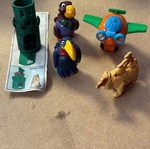 Kinder egg toys used