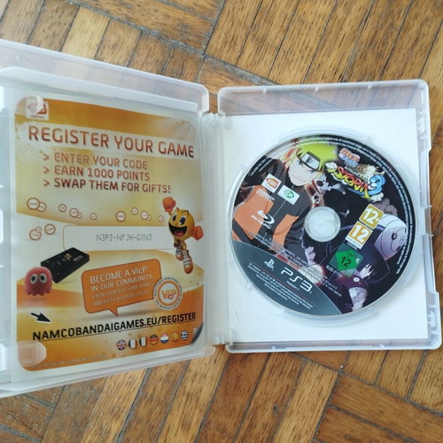 Naruto Ultimate Ninja Storm 3 PS3 game used