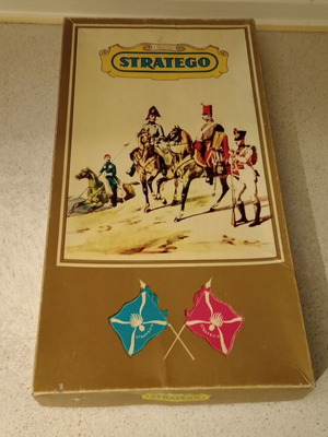 Stratego vintage board game from the 70s used, complete