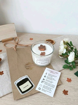 Αρωματικό κερί σόγιας Wood Sage Sea Salt inspired Jo Malone, 125g