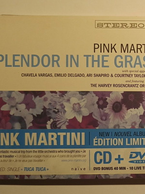 Pink Martini Splendor in the Grass CD και DVD