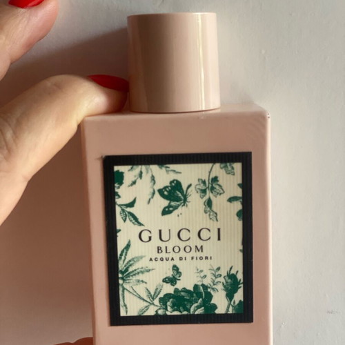Gucci Bloom Acqua di Fiori 50ml empty perfume bottle used