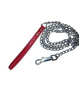 Dog chain leash set, 4 pieces, 2.5mm thickness, 1.20m length