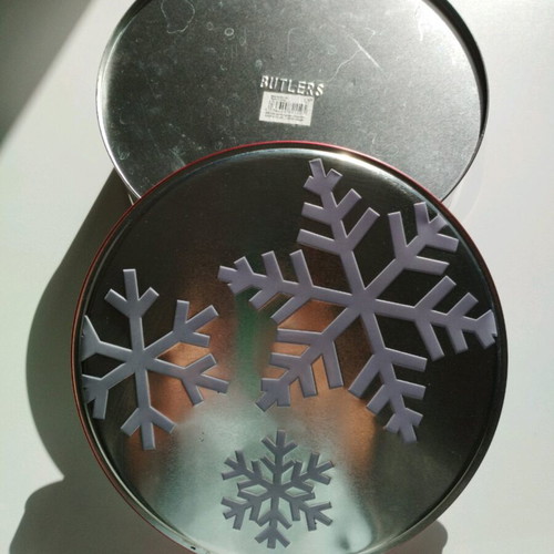 Christmas cookie tin Butlers new