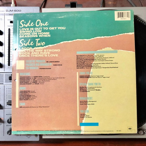 Third World All The Way Strong vinyl LP used, reggae