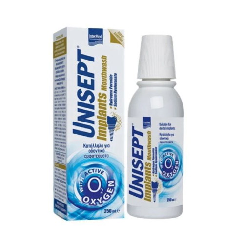 Intermed Unisept Mouthwash for Implants 250ml new