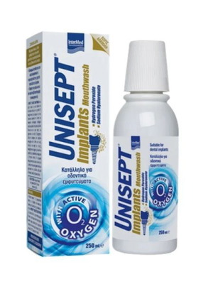 Intermed Unisept Mouthwash for Implants 250ml new