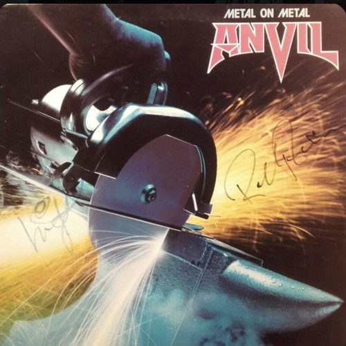 Metal On Metal Anvil vinyl LP like new, 1982 UK