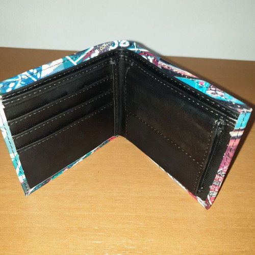Casino wallet new with compartments for bills, coins, and cards