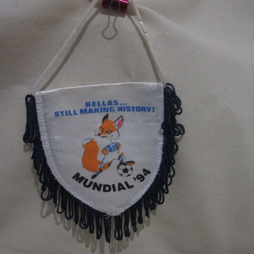 National Team 1994 World Cup Pennant used with mascot Penelope
