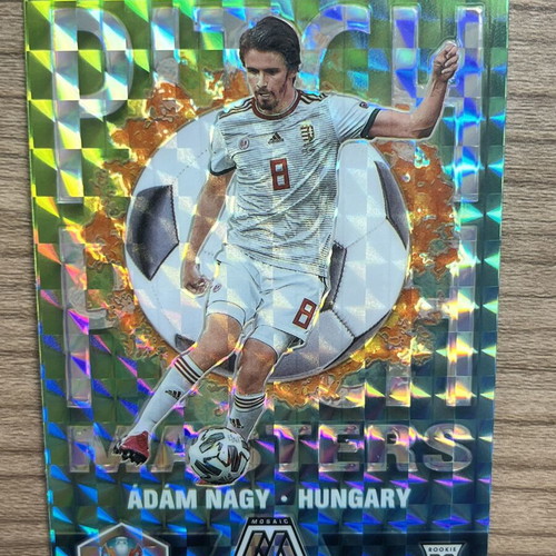2021 Panini Mosaic UEFA Euro Soccer Adam Nagy Prizm card like new